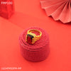 Freeme Red stone ad ring design for men - FMRI100