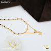 Freemen One Line butterfly Design mangalsutra - FWGM79