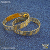Freemen Design With Rhodium bangles For women - FWGB016