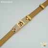 Freeman Adjustable Superlative OM Golden Bracelet for Men- FMB13
