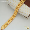 Freeman Best Parallel Shape Golden Bracelet for Men- FMB05