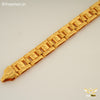 Freeman Best Parallel Shape Golden Bracelet for Men- FMB05