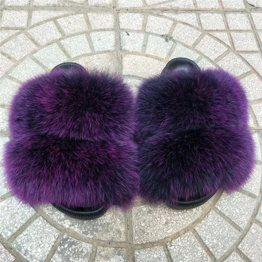 Purple Rex Slippers