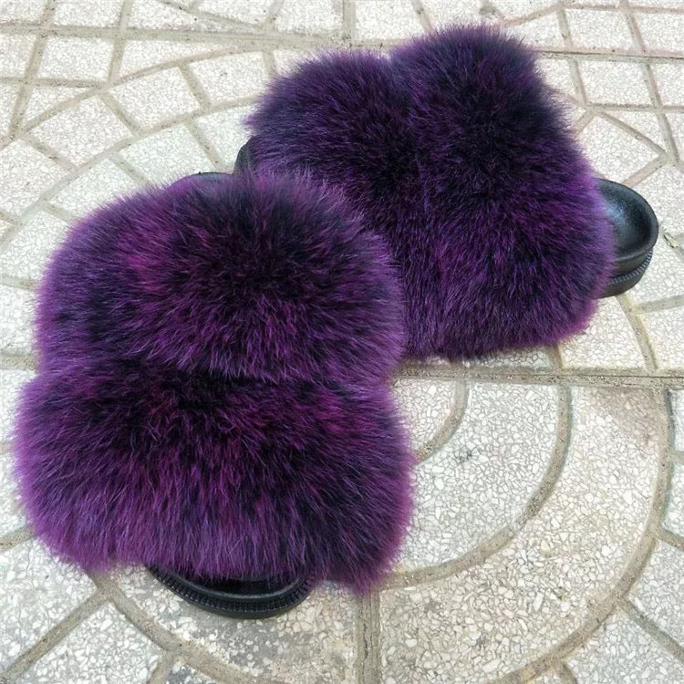 Purple Rex Slippers