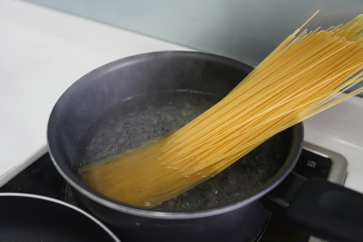 uni pasta steps gif