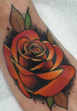 roses oranges tatoo