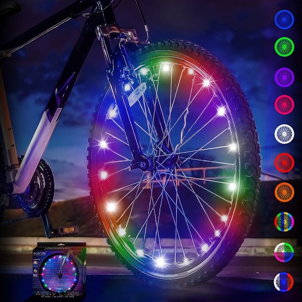 vold Behov for charme LED Bike Wheel Lights