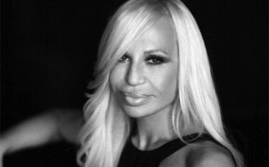 Donatella Versace, Fashion Designer and Vice President  Of the Versace Group