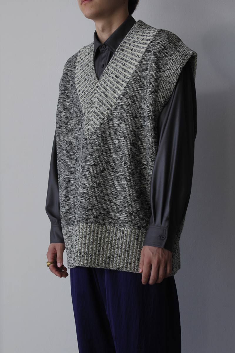 超人気新品 08sircus Wool Cotton melange sweater feedabrain.com