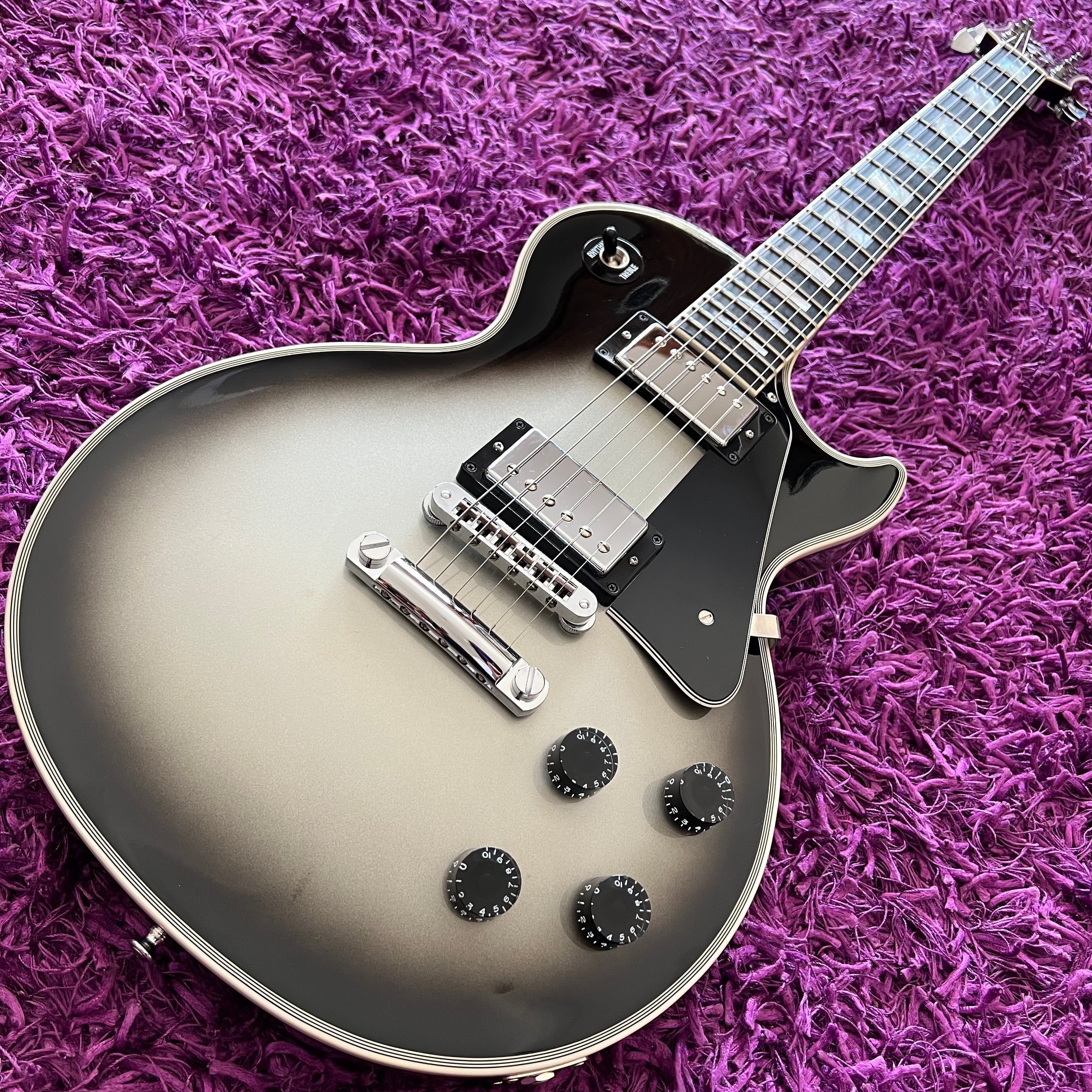 les paul custom silverburst