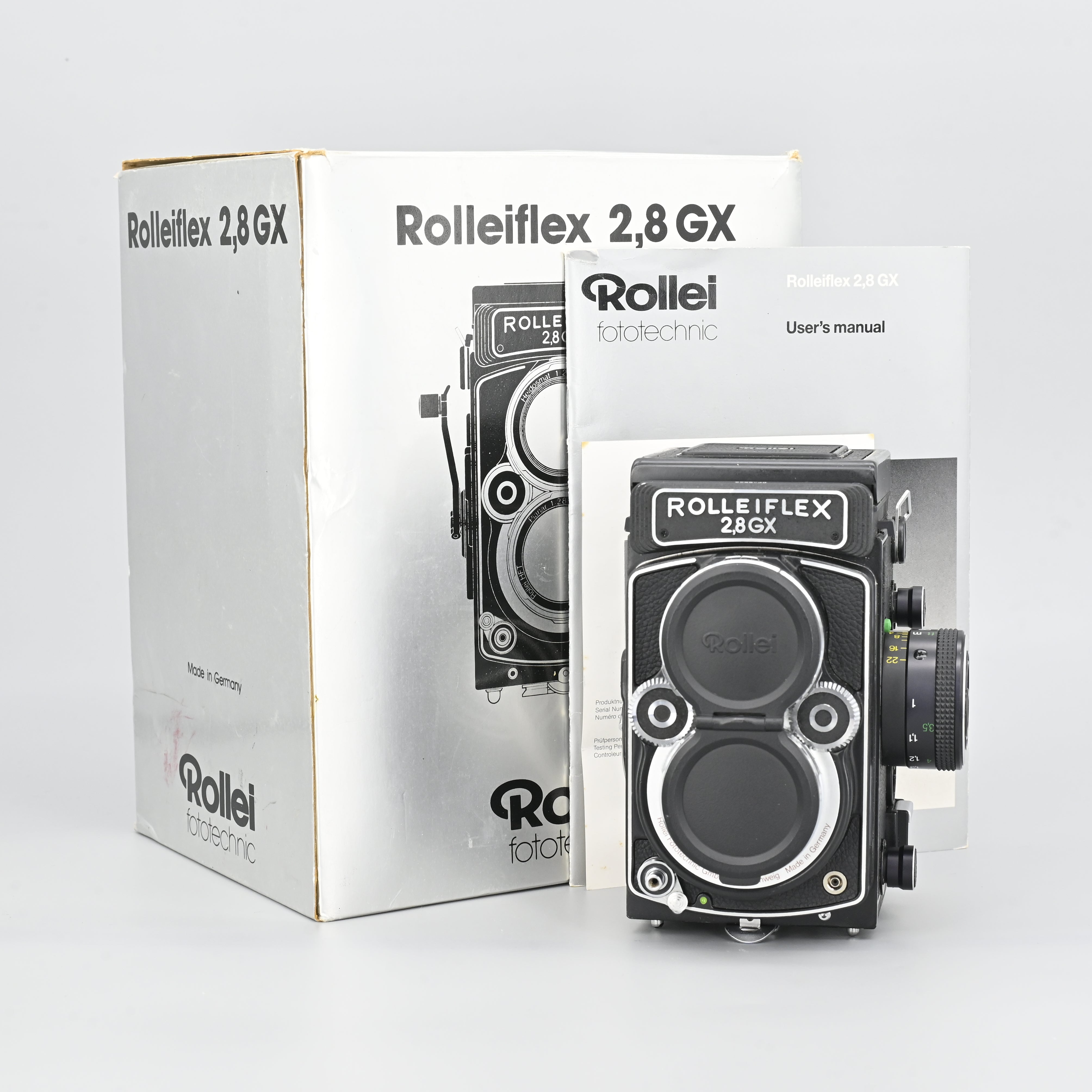 ☆日本の職人技☆ 新品 Rollei ローライ 二眼2.8F 2.8FX 2.8GX 2.8E