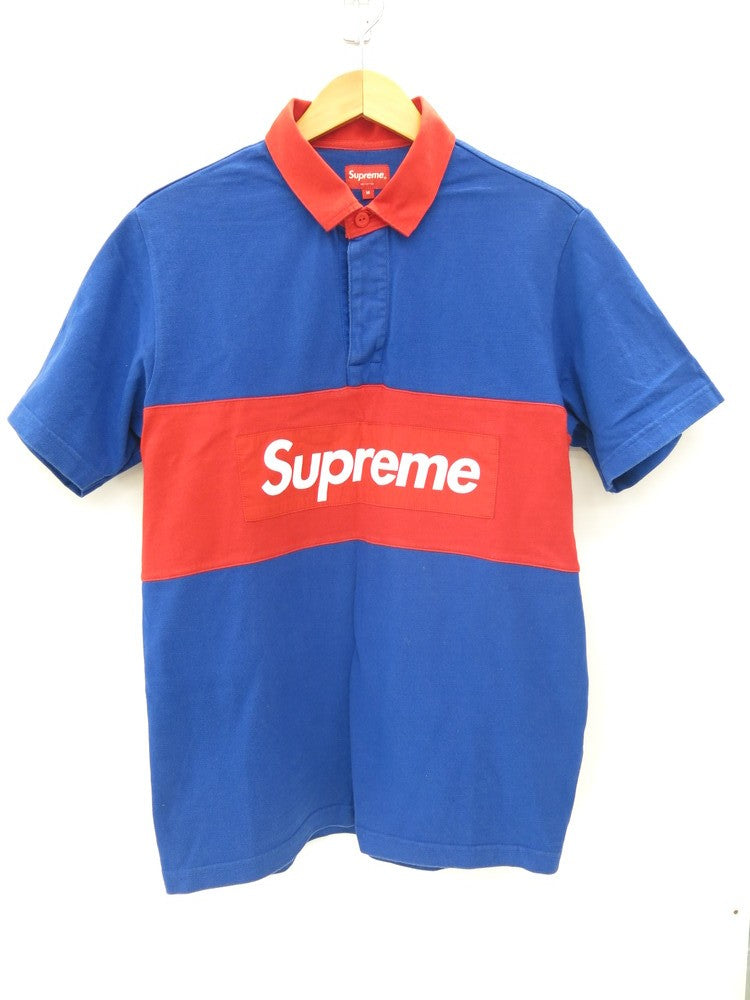 【s】supreme 2016ss rugby s/s shirt