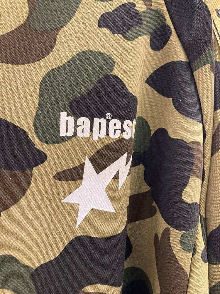 A BATHING APE CAMO JERSEY カモフラ ジャージ S ジャージ