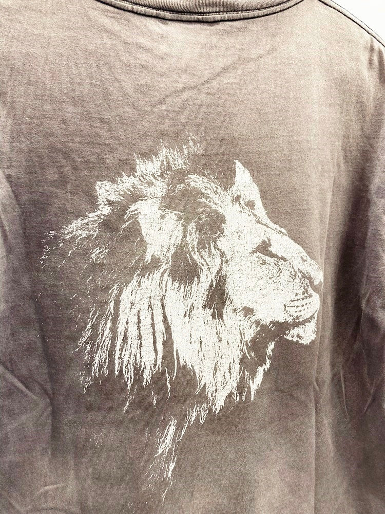 SAINT MICHAEL SHEEP LION プリント Tシャツ