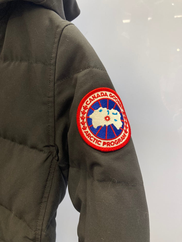 カナダグース CANADA GOOSE Mackenzie Parka マッケンジーパーカ ダウンジャケット ジャパンフィットモデル 小さいサイズ 黒  2302JL ジャケット 無地 ブラック 2XS/2TP 101LT-79