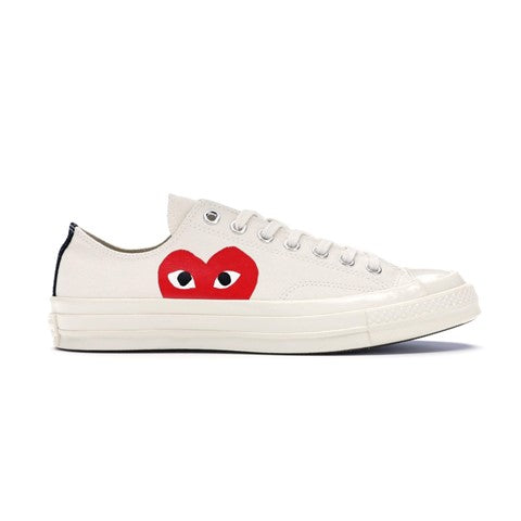 Converse Chuck Taylor All-Star 70s Ox des Garcons PLAY White – & Such Styled