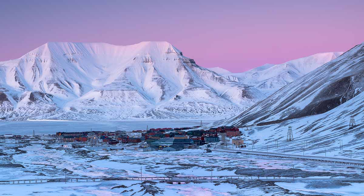 Arktisreise Berg Hiorthfjellet
