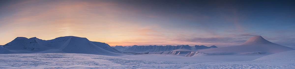 Arktisreise Sonnenuntergang Polarsonne