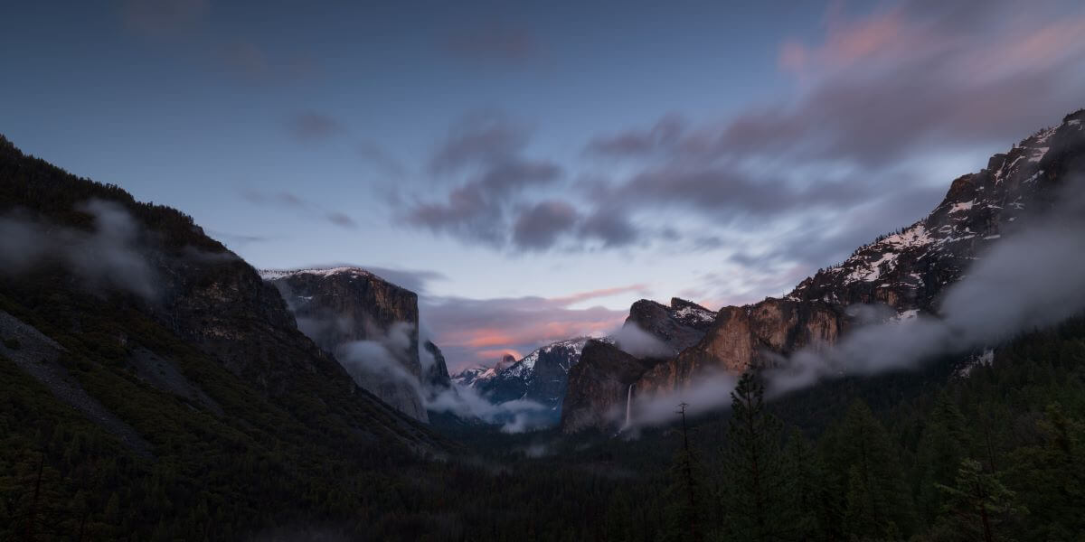 Yosemite National Park mit Medium Filter