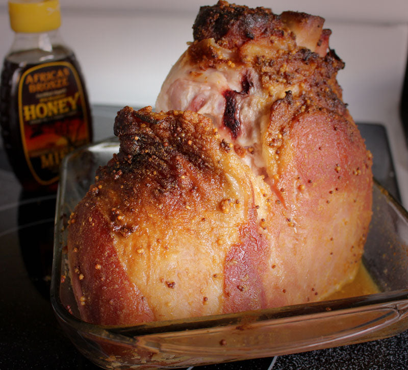 Easter Ham Recipes - Honey Mustard Glaze