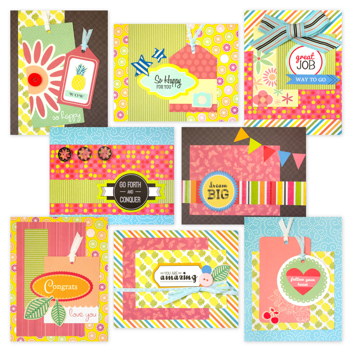 3-6165 Celebration Time Limited Edition Card Kit - Instructions and  Materials to Make 8 Cards