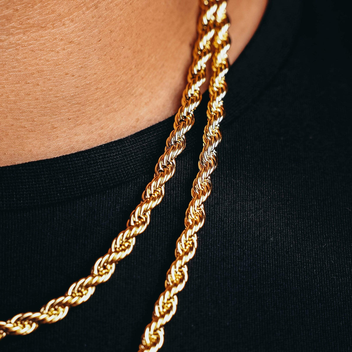 75 gram gold rope chain