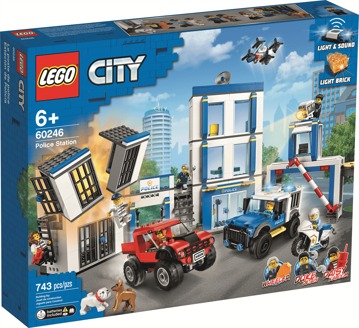Steken antwoord huilen LEGO City Police Station 60246 Building Set for Kids (743 Pieces) – All  Star Toys