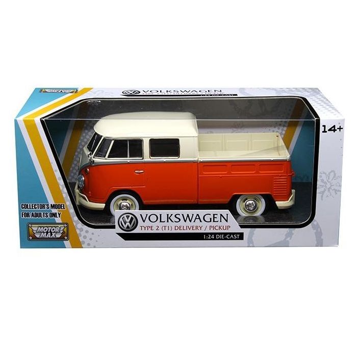 Volkswagen 2 Double Cab Pickup Truck 1:24 Model – All Star Toys