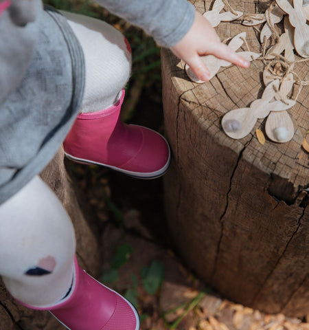 Pink gumboots French Soda 