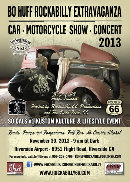 Suavecito Pomade To Attend The Bo Huff Rockabilly Extravaganza 