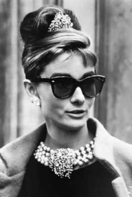 Audrey Hepburn's Hairstyle in Breakfast At Tiffany's