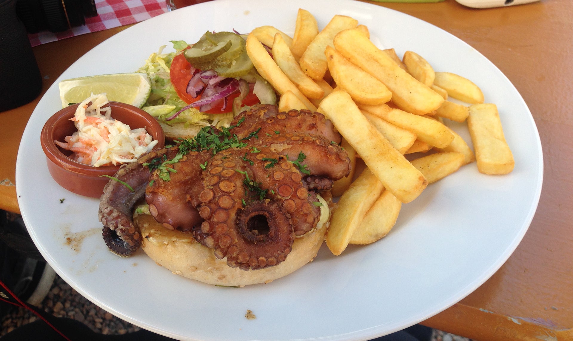 Infamous Octopus Burger We Posted on Social Media