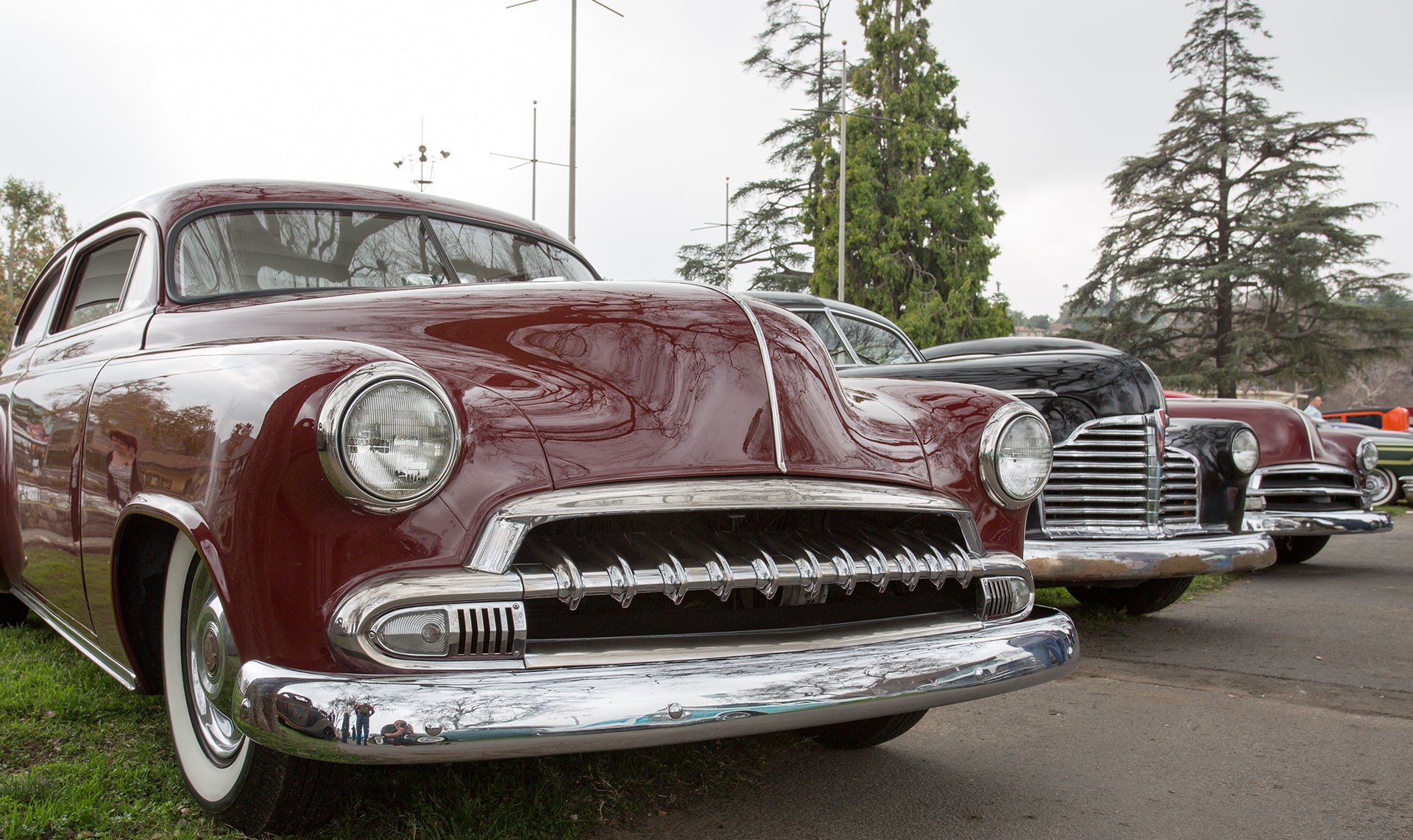 Chevy Bel air styleline and mercury