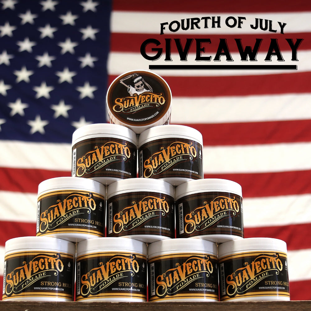 Suavecito Pomade July Fourth Instagram Giveaway