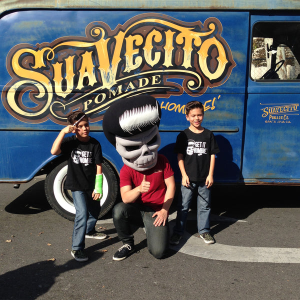 Supporters Of Suavecito Pomade Stop By The Noche De Altares Festival