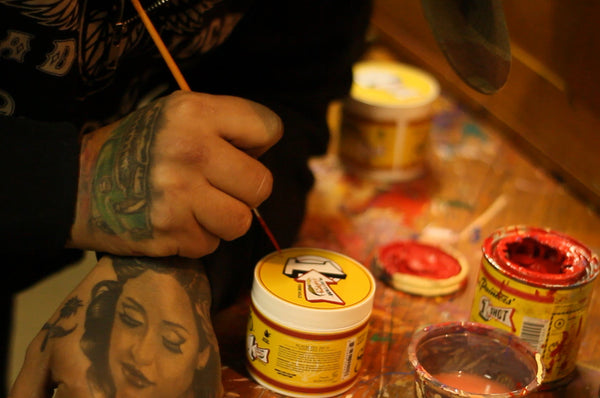 Mr. Rhythm Autographing Limited Edition Cans Of Suavecito Pomade