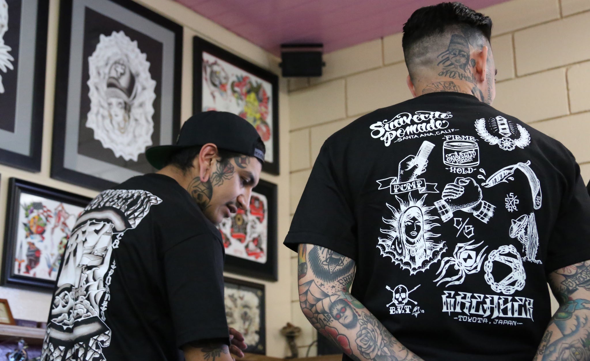 Suavecito Pomade Rock Of Ages and Greaser 13 Shirts