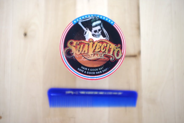 Suavecito Pomade X Sunny Collab Can - Top View