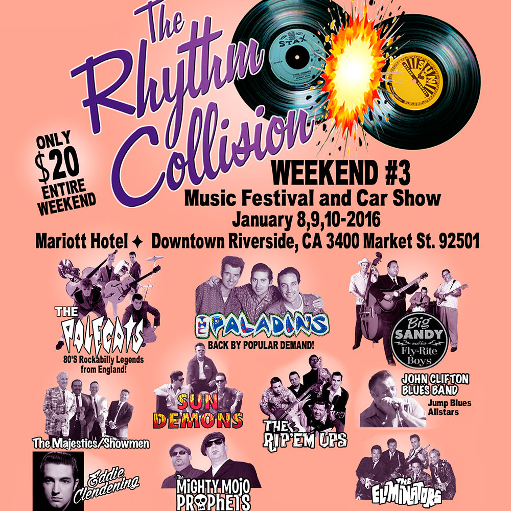 The Rhythm Collision Music Festival and Car Show 2016
