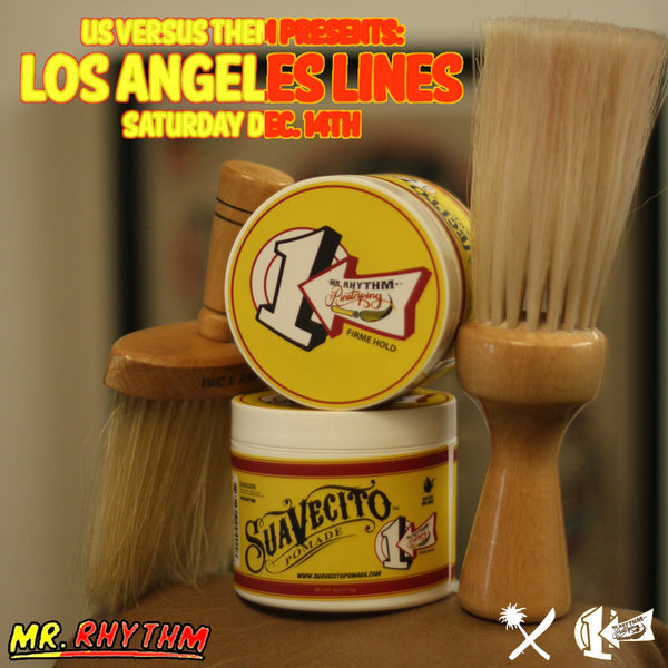 Suavecito Pomade X Mr. Rhythm Pomade Can