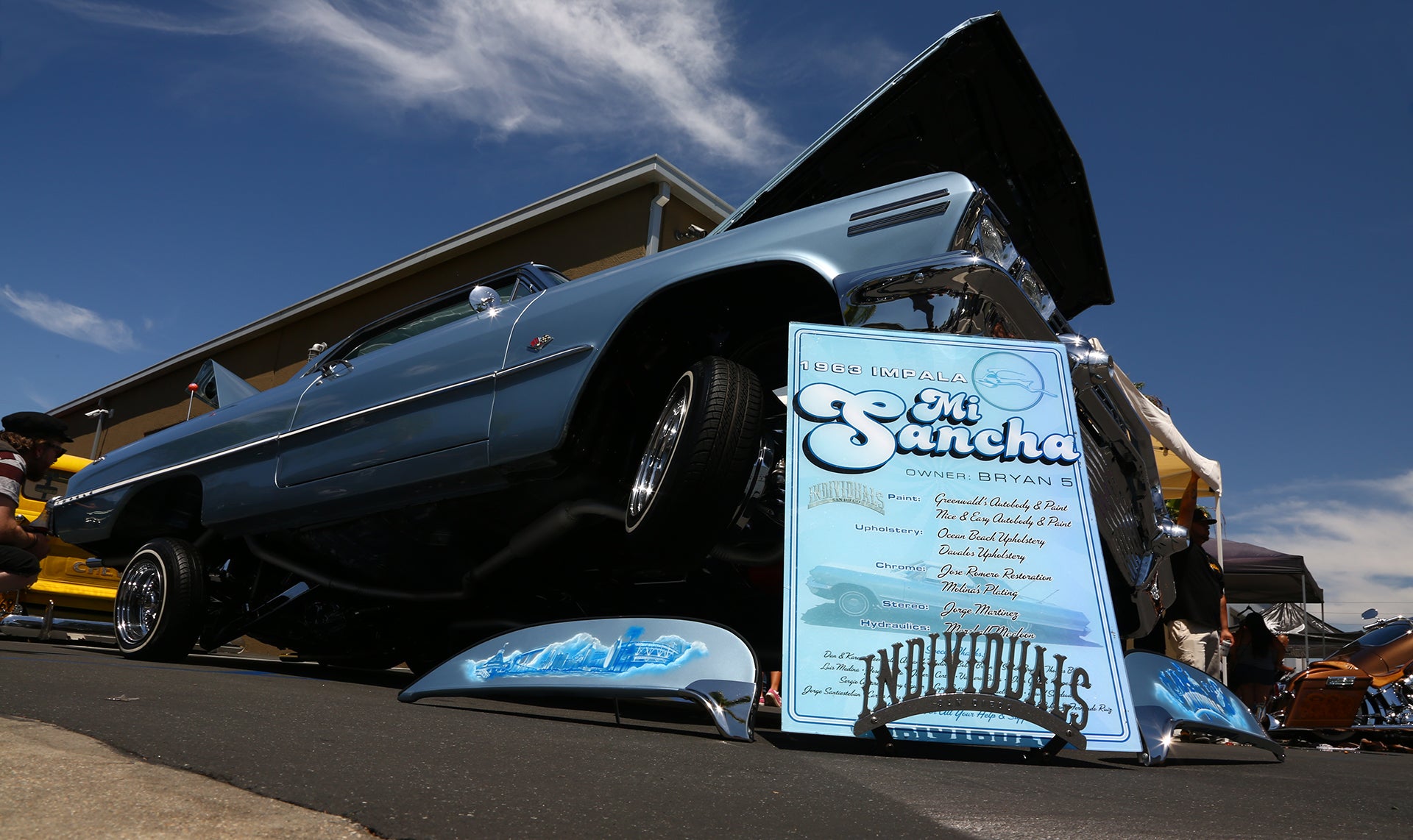 Mi Sancha Low Rider at Legacy Car Show