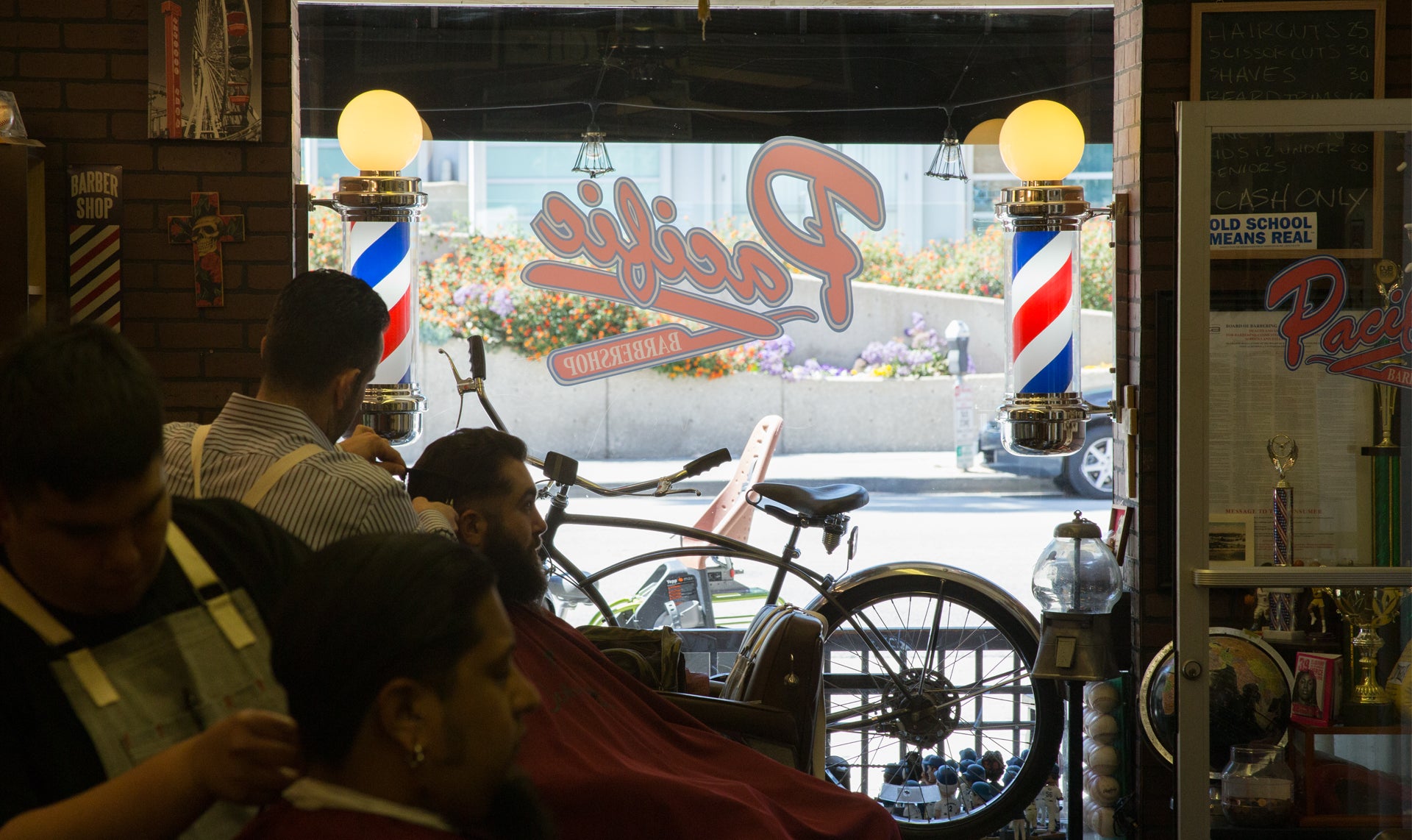 Haircuts And Shaves at Pacific Barbershop