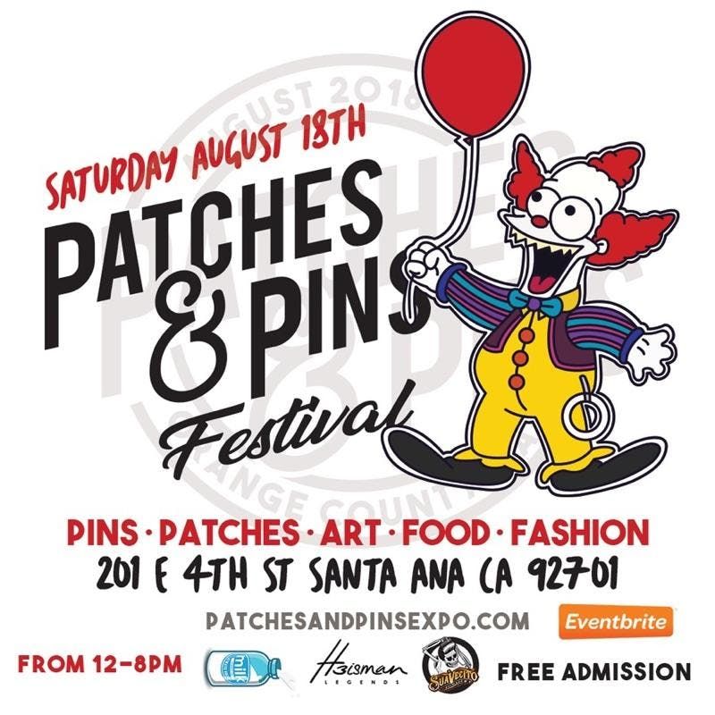 Patches & Pins Festival - Orange County