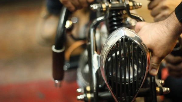 Suavecito Pomade Motorcycle Front View