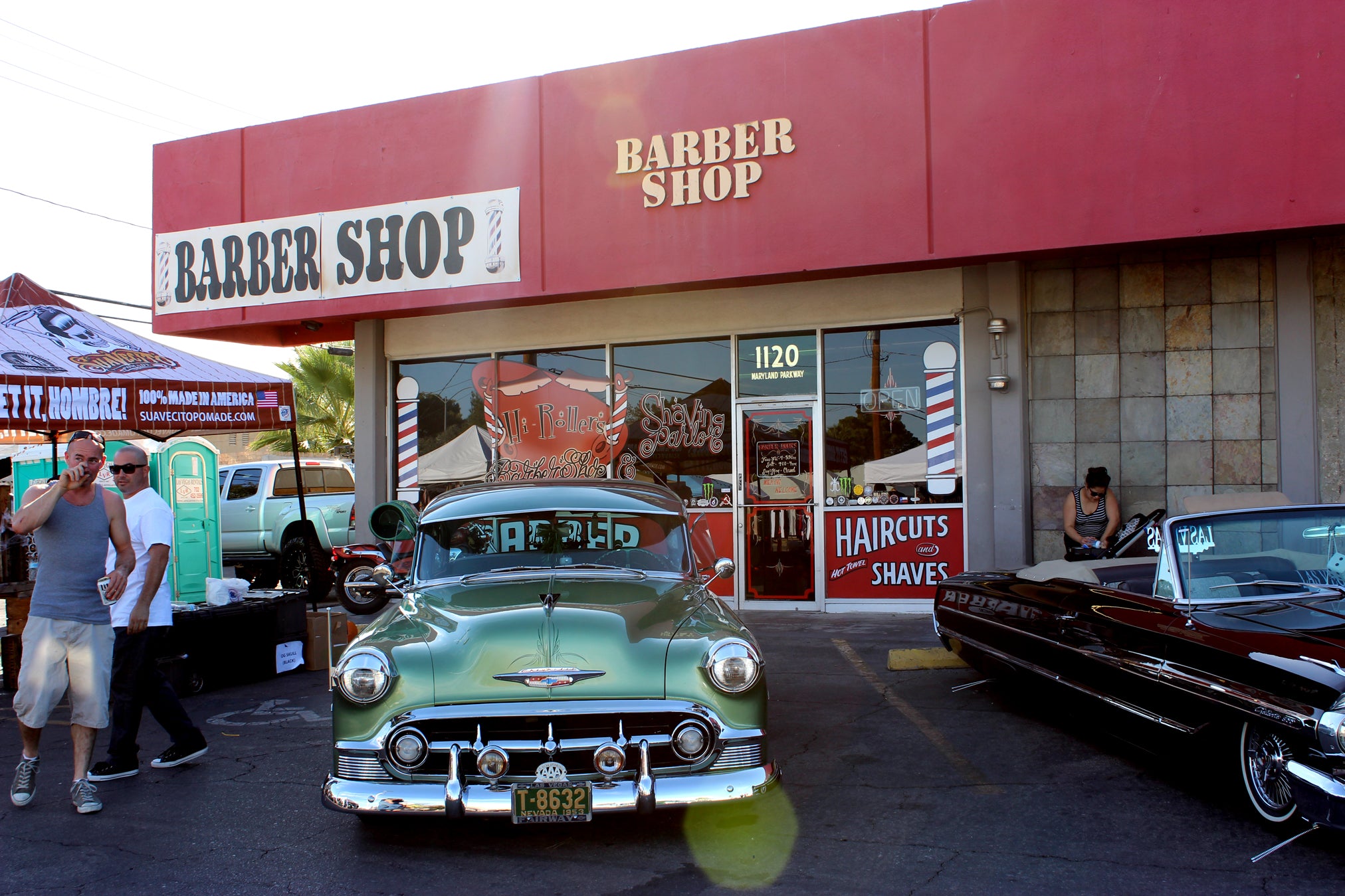 Suavecito Pomade Sin City Jokers Fuk the Fallback 4 High Rollers Barber Shop