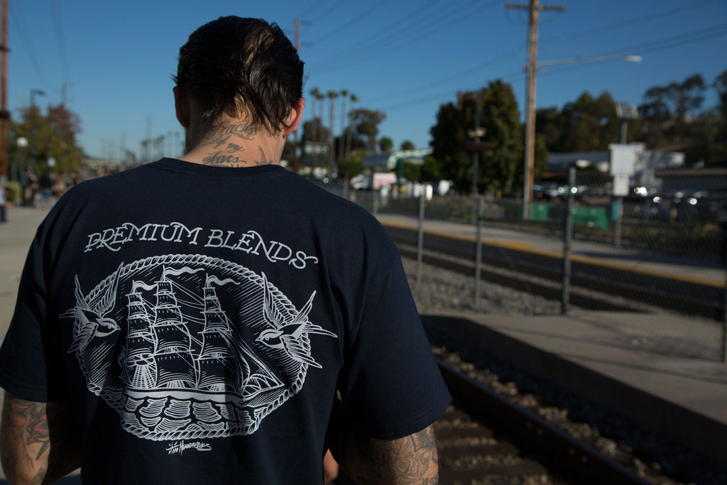 Suavecito Premium Blends X Tim Hendricks - Sailin' On Tee