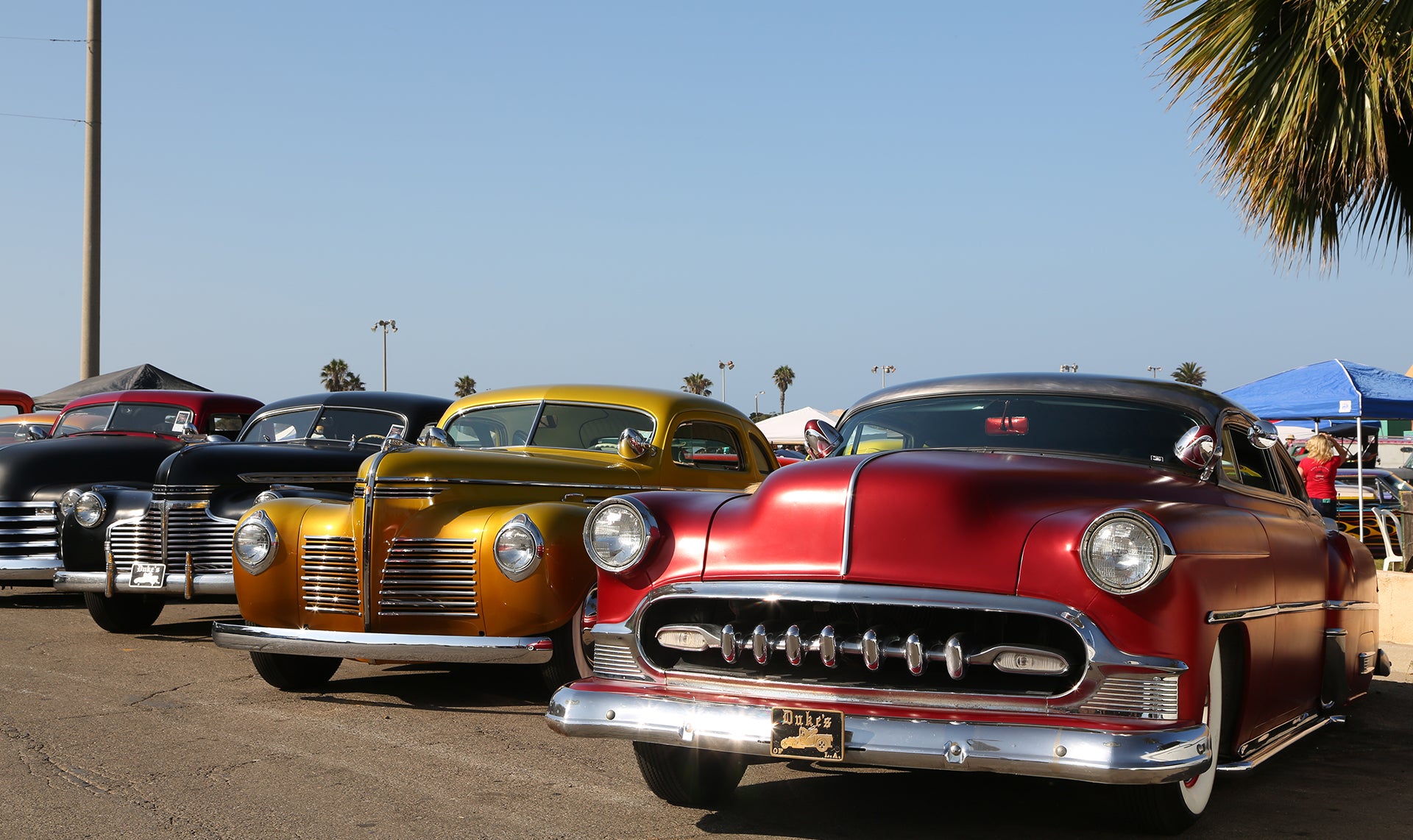 Nice shot of Chevrolets in line at ventura nationals 2015