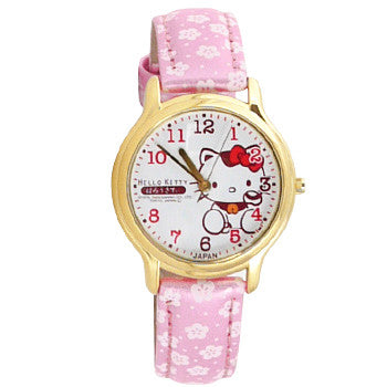 Picture of Hello Kitty Watch: Pink Flower Strap
