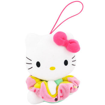 Picture of Hello Kitty Plush Hairband Holder: Dark Pink Bow