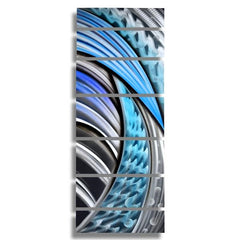 Typhoon Metal Wall Art Vertical